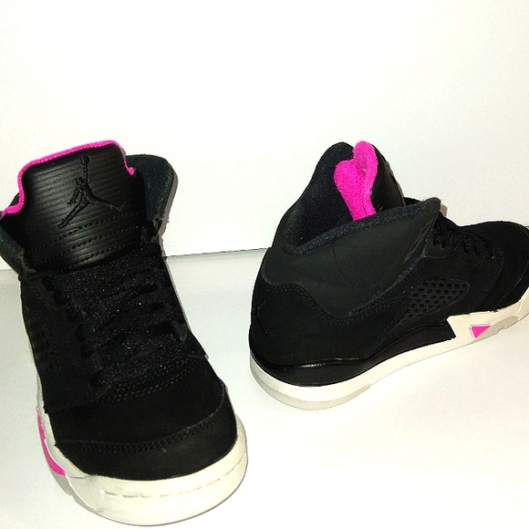 MUST SEE! Like New 2017 Kids Nike Jordan Retro 5 Pre-school kids 11c sneakers - Picture 10 of 16